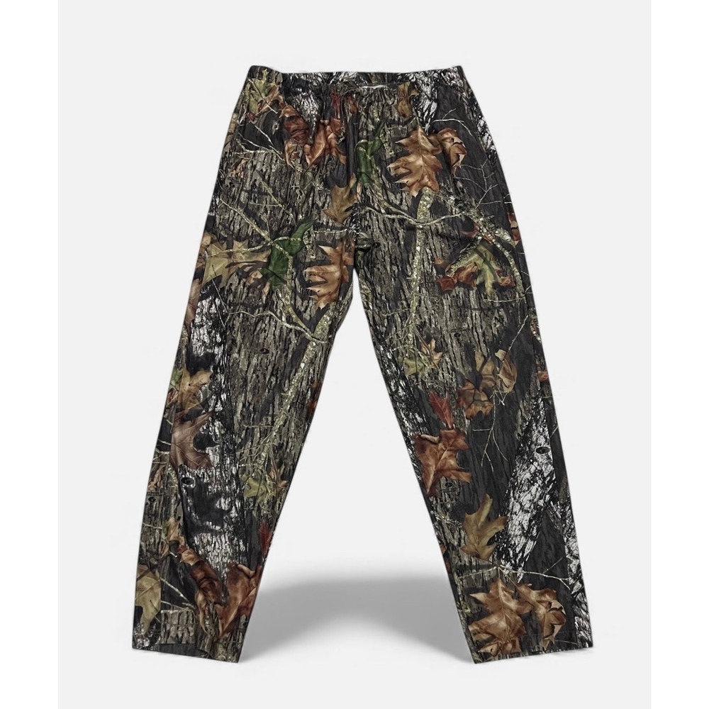Hatcher Mossy Oak Break-up CAMO Men's Drawstring Pants 100% Polyester, SizeXL